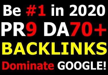 I will top quality dofollow SEO backlinks high da DR authority white hat link building