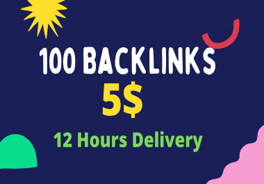 I will make high quality 100 pr9 da 70 up backlinks link building 24h