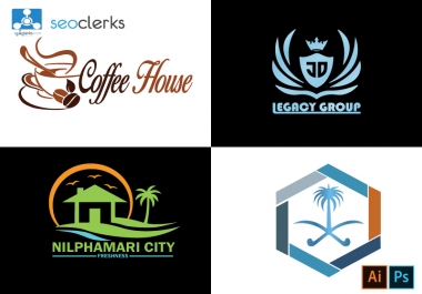Memorable,  Simple,  Versatile,  Appropriate,  Timeless & Typography Logo Design on Your Business.