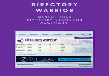 Directory Warrior software for managing directory campaign