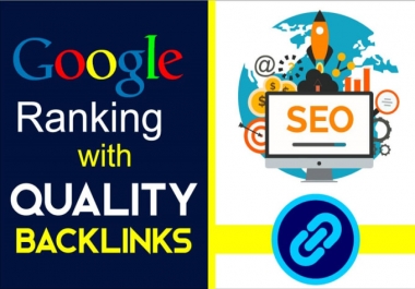 I will create high authority SEO dofollow backlinks for google rank