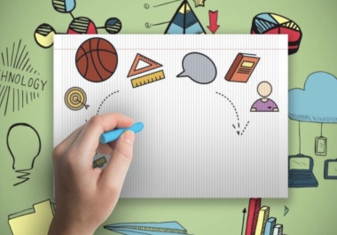 I will create an Amazing and engaging Whiteboard Animation Video