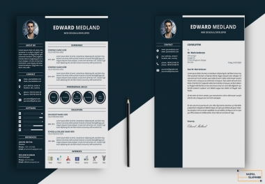 I will provide the best professional Resume,  CV,  Cover Letter Designs and LinkedIn