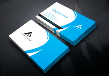 i will make impactful business card for you