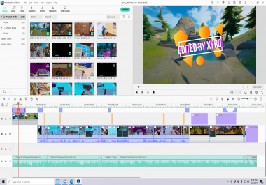 I edit videos,  intros and outros