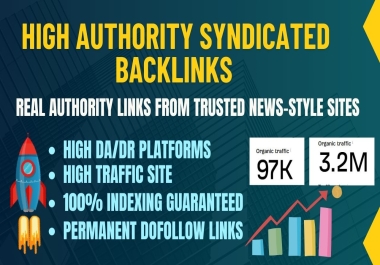 Get Powerful Syndicated Backlinks for Top Rankings