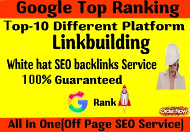 Boost Your Site Into TOP Google Rankings With 800 SEO Manual Link Building Package