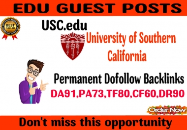 I will provide guest post on USA education website DA91& DR90