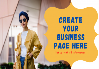 I Will Create And Set Up Attractive Facebook Business Page