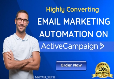 I will design your landing pages with activecampaign email automation
