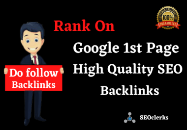 Rank On Google 1st Page 50 SEO Manual High Authority Backlinks,  Web 2.0 & Profile Bookmarking