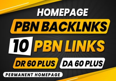 REAL Lifetime Homepage PBN Links On DA 60 Plus DR 60 Plus Ranking Booster FOREVER
