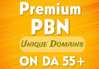 10 Premium DA 55 TO 70 PBNS HOME PAGE Do-follow Backlinks