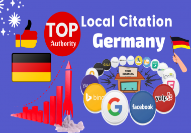 I will do Top 30 Germany Local Citations