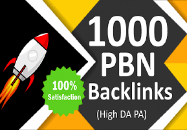 I will Build Trusted 1000+ PBN Homepage Quality SEO Backlinks