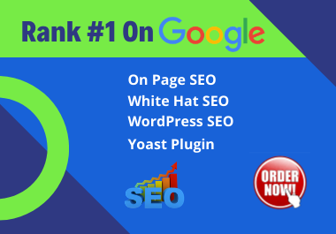 I will do complete on page SEO for your wordpress website