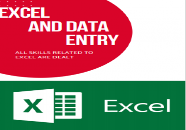 All work related to Excel offered