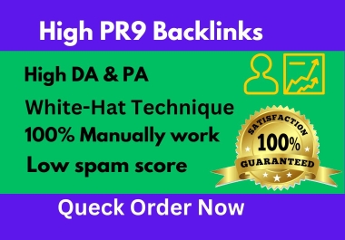 I Will Making 100 High PR9 Backlinks On Top Rank Web Site