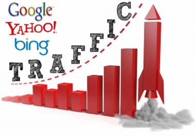 I will give you 15k to 600k monthly traffic