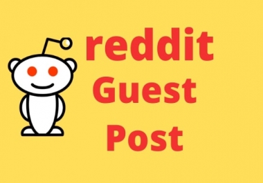 I will promote 10 Unique High Quality reddit guest post With Your Keyword & URL
