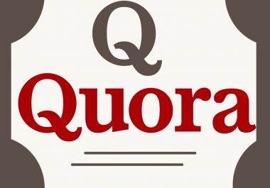I will write and publish 5 Quality full Quora Answer with DA-40-90.