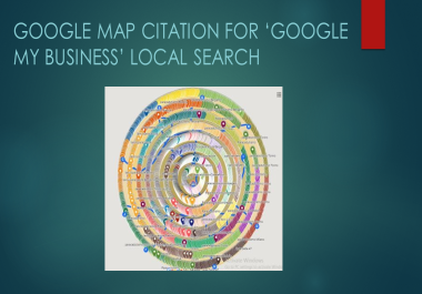 I will create 2000 Maps Citations + 5 Directions + 20 Miles Radius Area +ranking in google