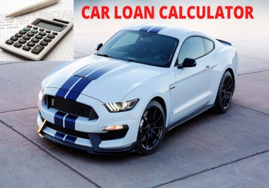 CALCULATOR LOAN FOR CAR AND AUTO
