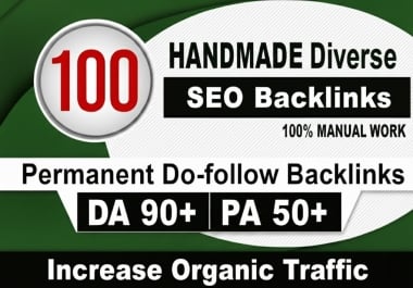 100 Diverse White Hat SEO Backlinks