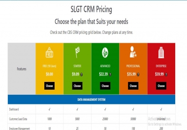 CRM with Sales & Leads Generation Tool SLGT