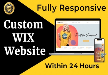 Our Team Will Design a Professional Wix Website