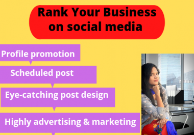 I will rank your business fast & promote your products