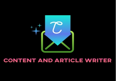 Professional Content And Article Writer