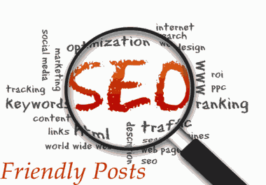 SEO optimized articles and blog posts