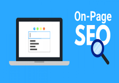 I will do deep on page SEO of your website