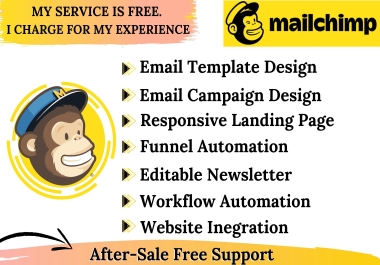 I will do mailchimp email and newsletters design
