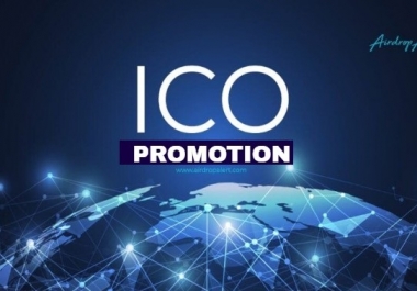 will promote your ico/ieo campaign on different effective platforms