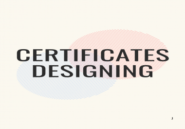 Quality certificates design in just 1 day