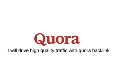 I will create 10 high quality quora backlink and drive traffic