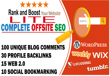 Complete seo lite to rank your business backlinks