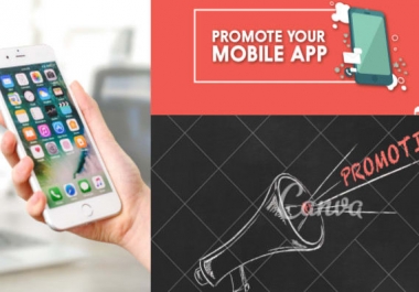 I will do mobile app promotion and marketing for massive installs and review