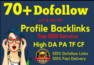 100 Permanent High Quality Pr9 + Dofollow + edu backlinks
