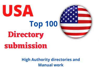 I will list top 100 USA directory submission link