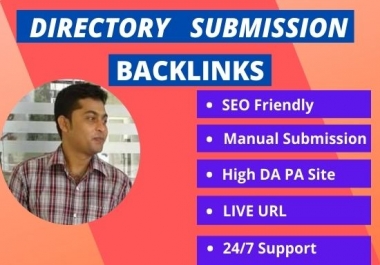 I will do 70 web Directory Submission for website