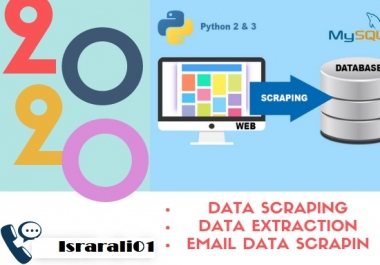 I will do Web Scraper,  Web Scraping,  data mining,  data extraction