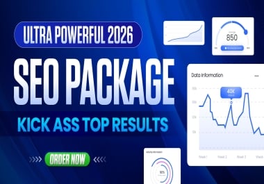 Ultra Powerful SEO Package 2026 - Explosive SEO for Kick Ass Results