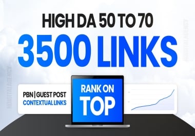 Get 3500 Super Charge Multi-Tier SEO Package High-Authority DA 50+ Backlink