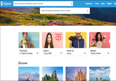 I will write and publish guest post on tripoto. com with dofollow backlink