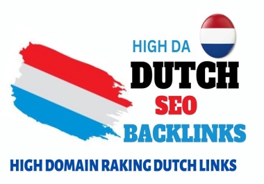 I will do 25 white hat dutch backlink for Netherlands linkbuildig for local seo