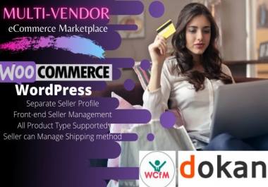 I will develop multi vendor ecommerce marketplace website