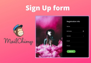 I will do shopiify mailchimp automation,  signup and pop up form